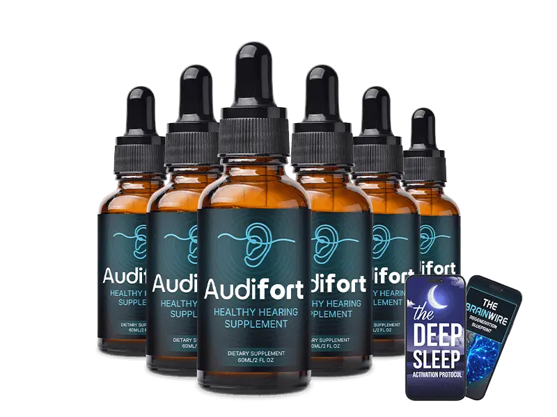 Audifort 6 bottles with bonus