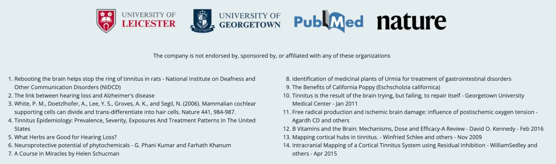 Audifort Scientific reference